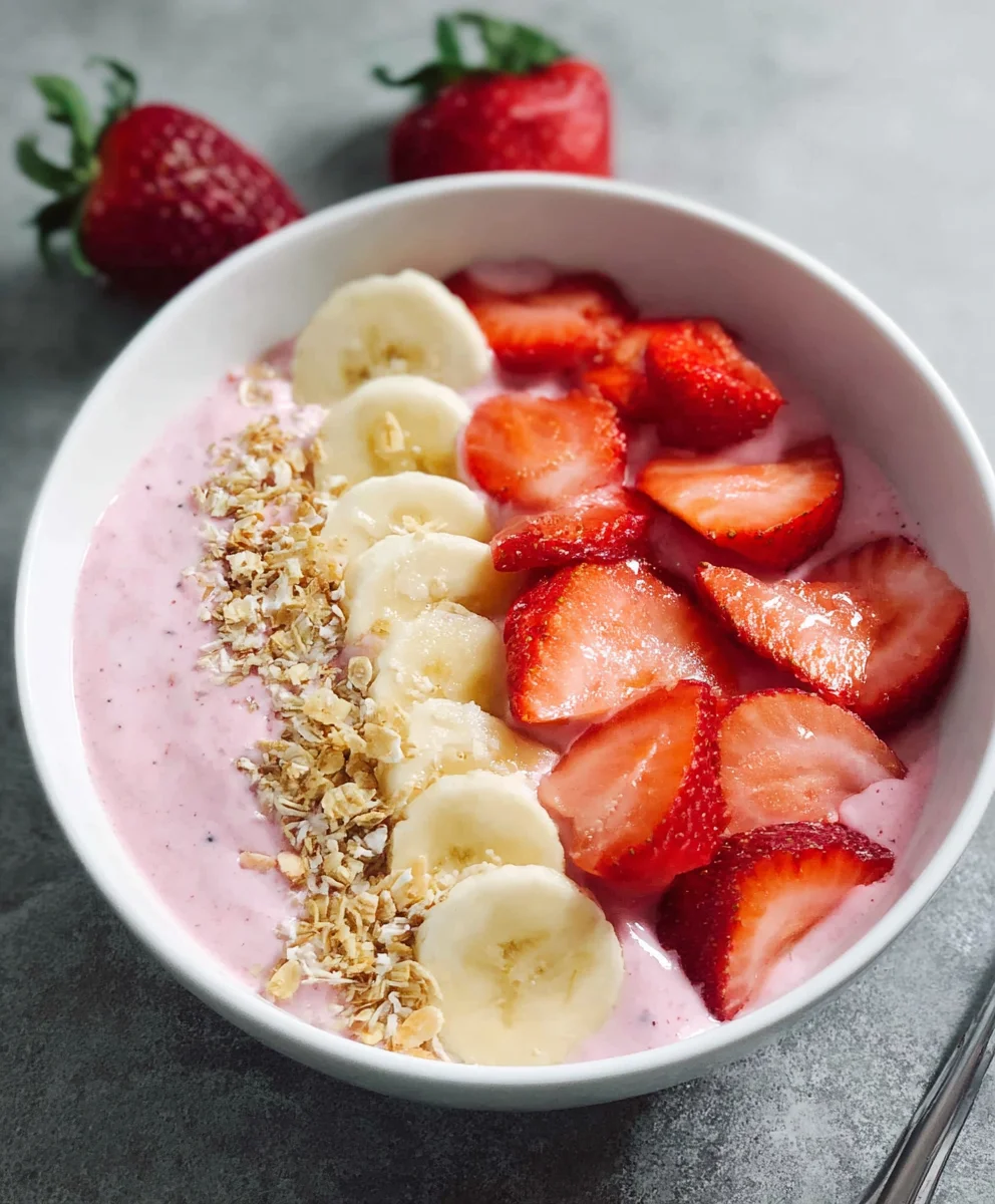 Quick Fruit Smoothie Bowl Greek Yogurt Recipe