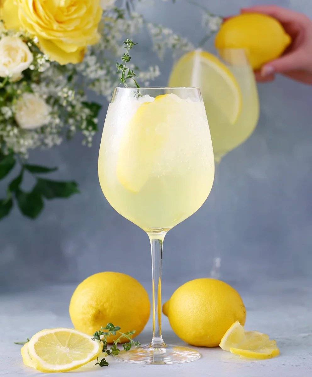 Non-Non-Non-Alcoholic Alternativeic Limoncello Spritz - Zesty Refreshment