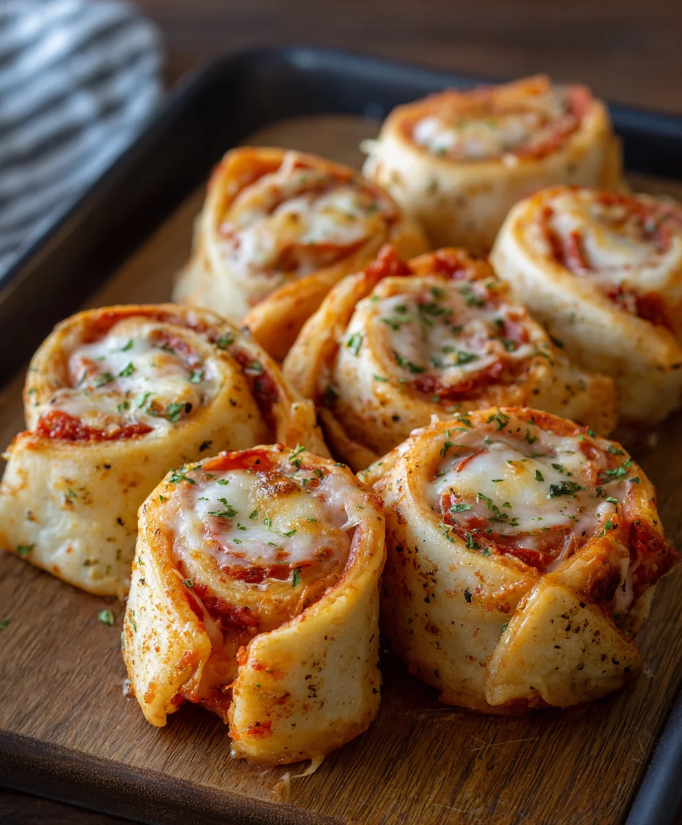Easy Beef Pizza Roll Ups- Quick Family Dinner