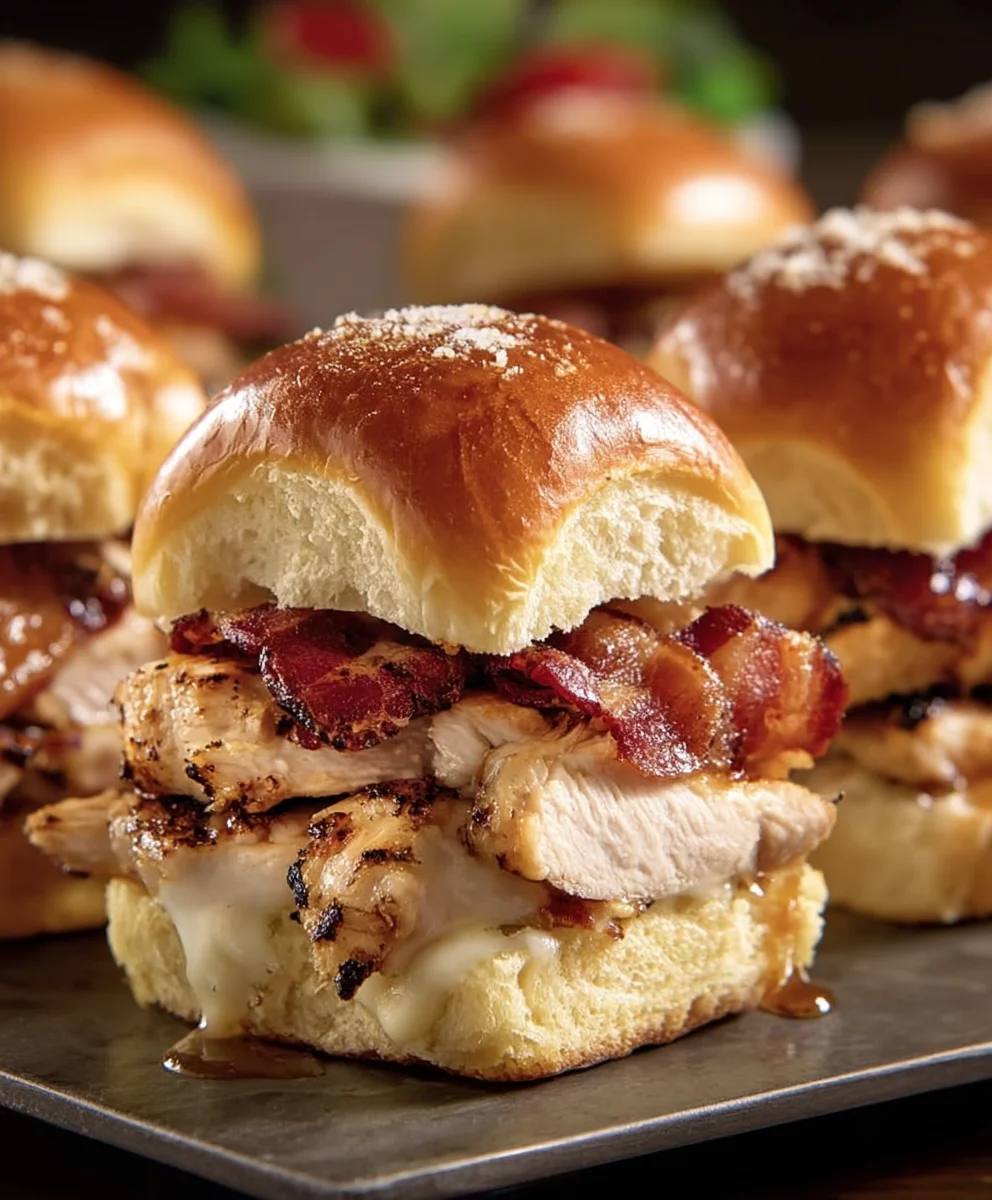 Maple Chicken Beef Beef Bacon Sliders - Best Quick Meal