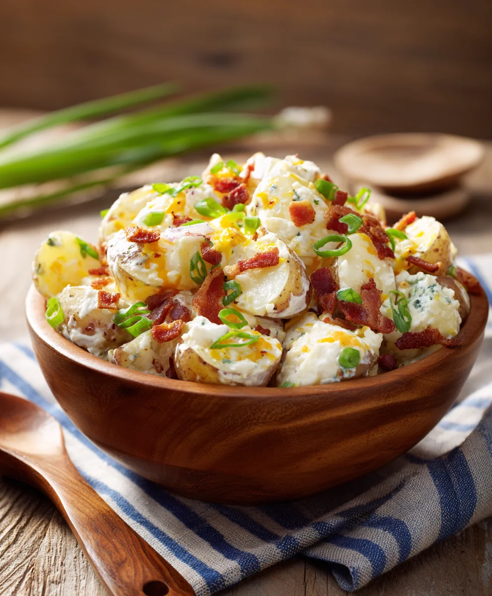 Loaded Beef Baked Potato Salad Canyon Cookout
