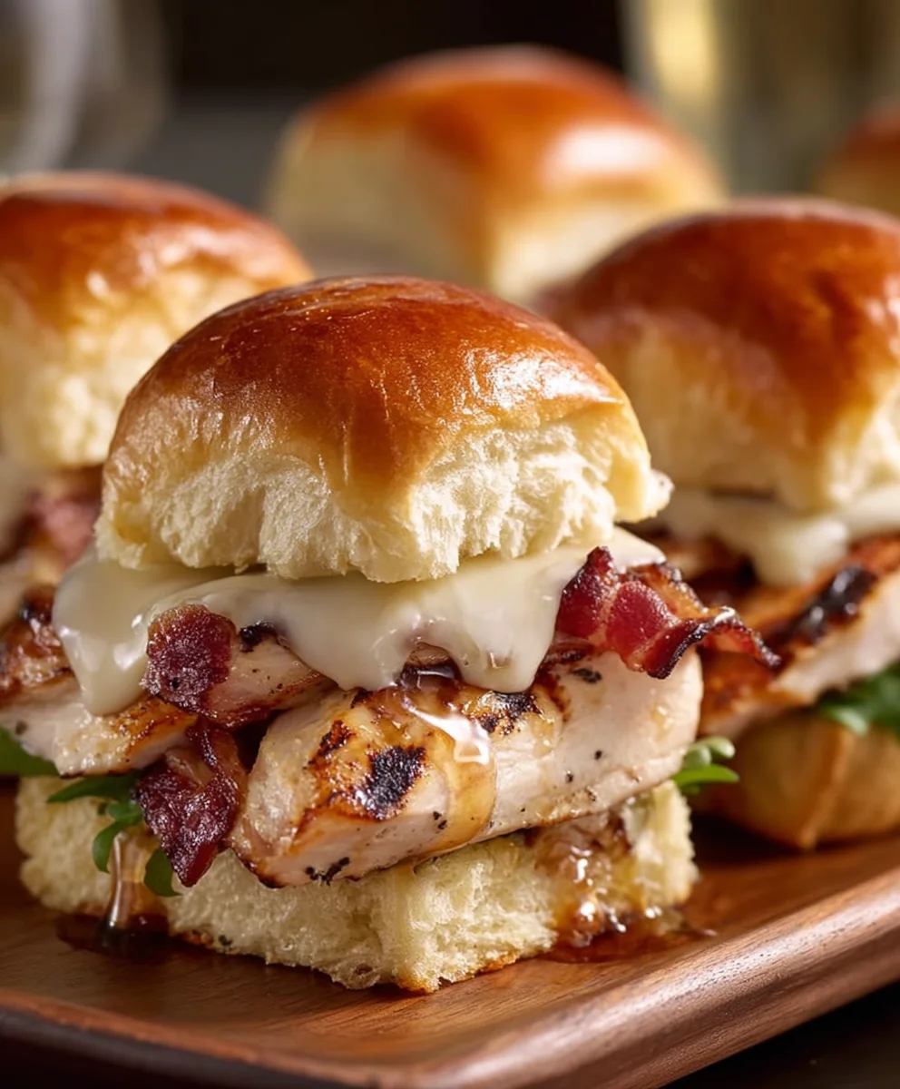 Maple Chicken Beef Beef Bacon Sliders - Best Quick Meal