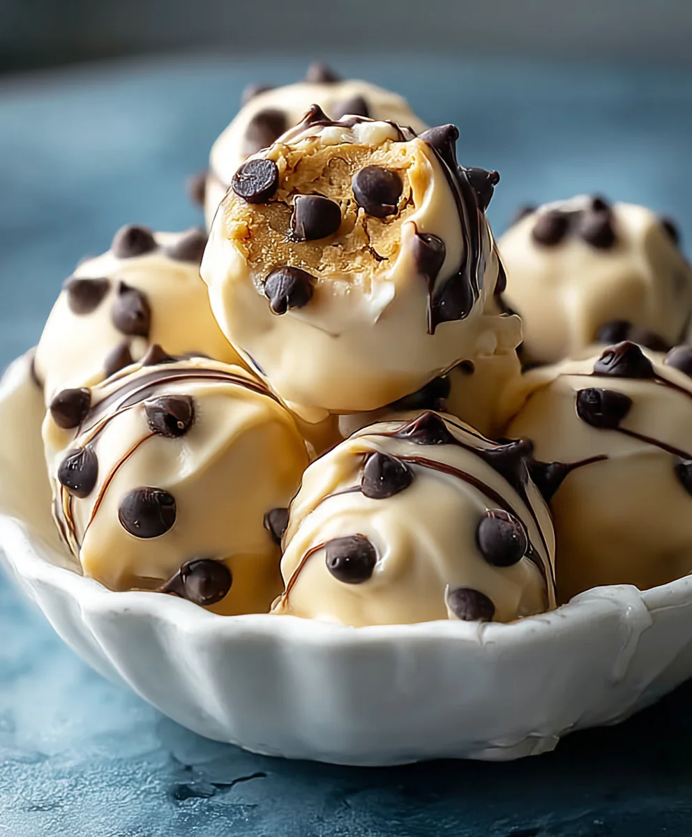Frozen Greek Yogurt Peanut Butter Bites - Easy Treat