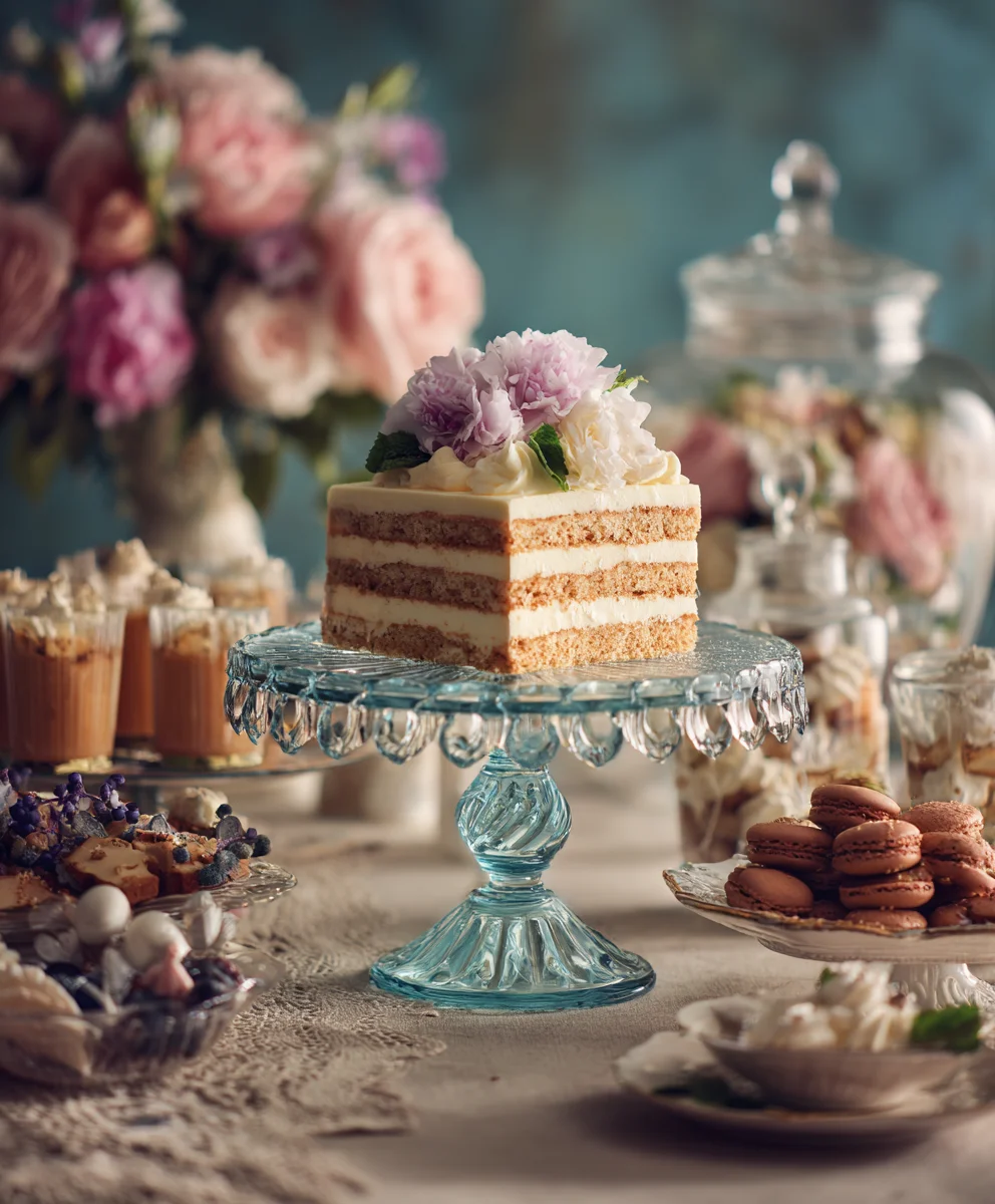 Vintage Wedding Dessert Table Ideas-Sweet Delights