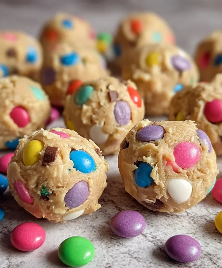 Easter Egg Cookie Dough Bites-No Bake Treat