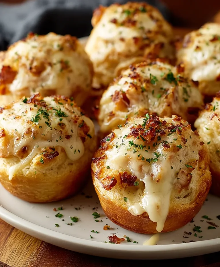 Chicken Alfredo Crazy Puffs-Easy Copycat Recipe