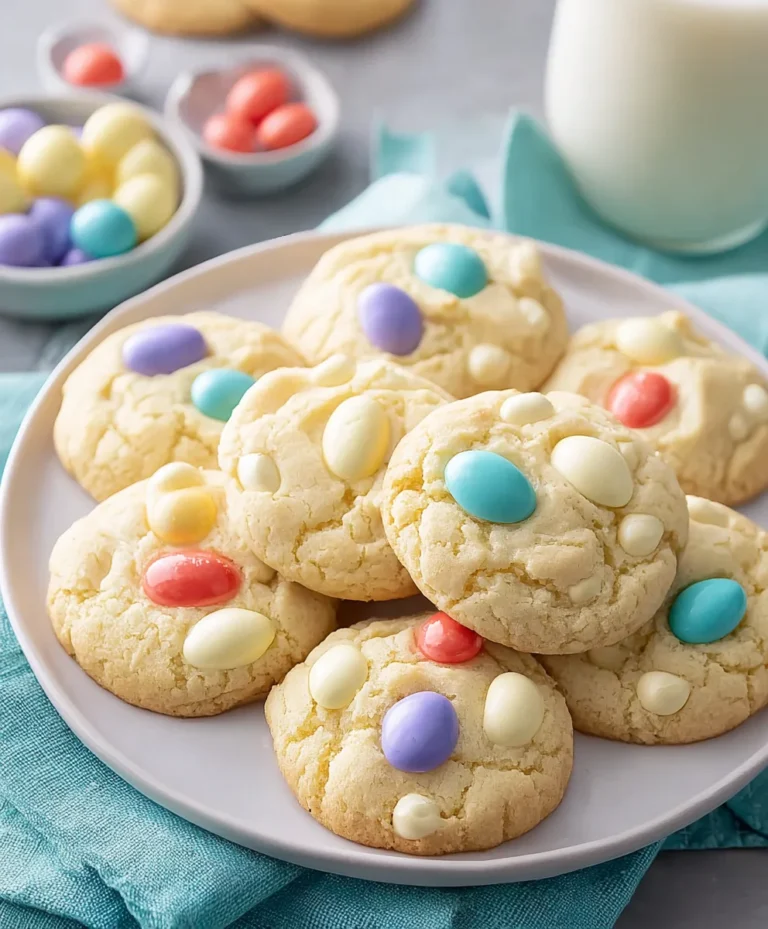 Easy Easter Cake Mix Cookies – Fun & Festive Treats