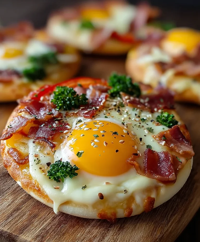 Quick English Muffin Breakfast Pizza Recipe