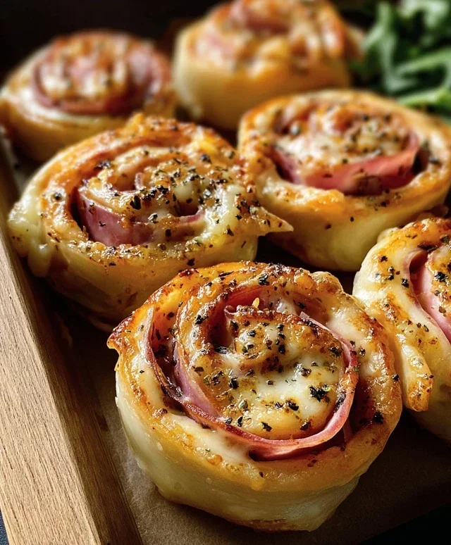 Beef Beef Ham and Cheese Pinwheels