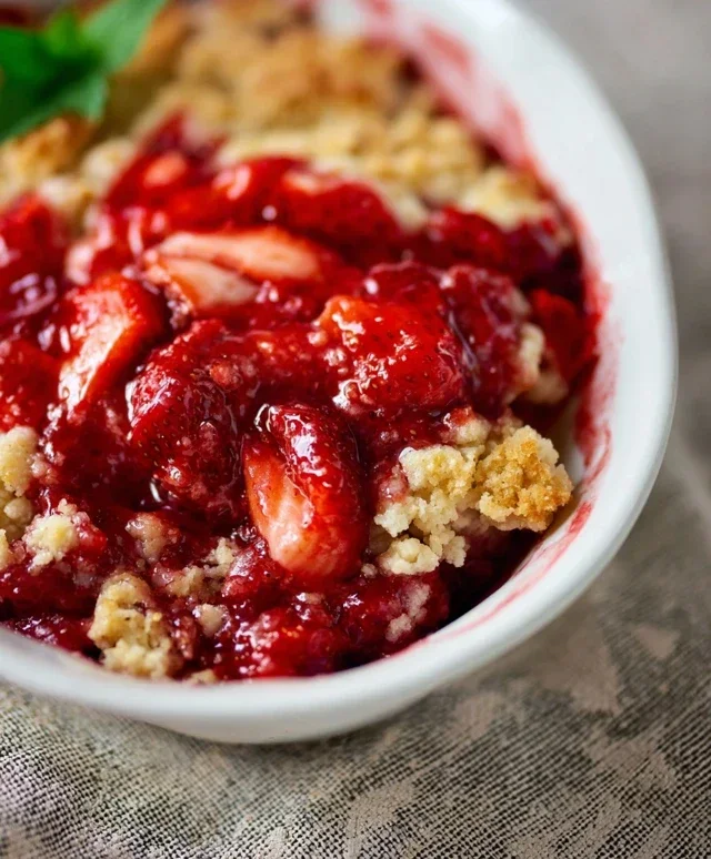 Strawberry Cobbler