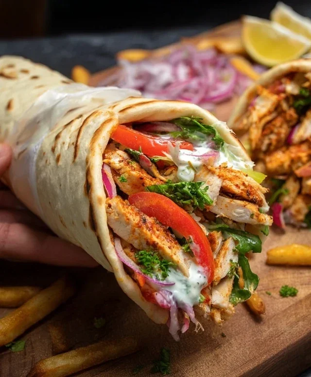 Chicken Shawarma Wrap