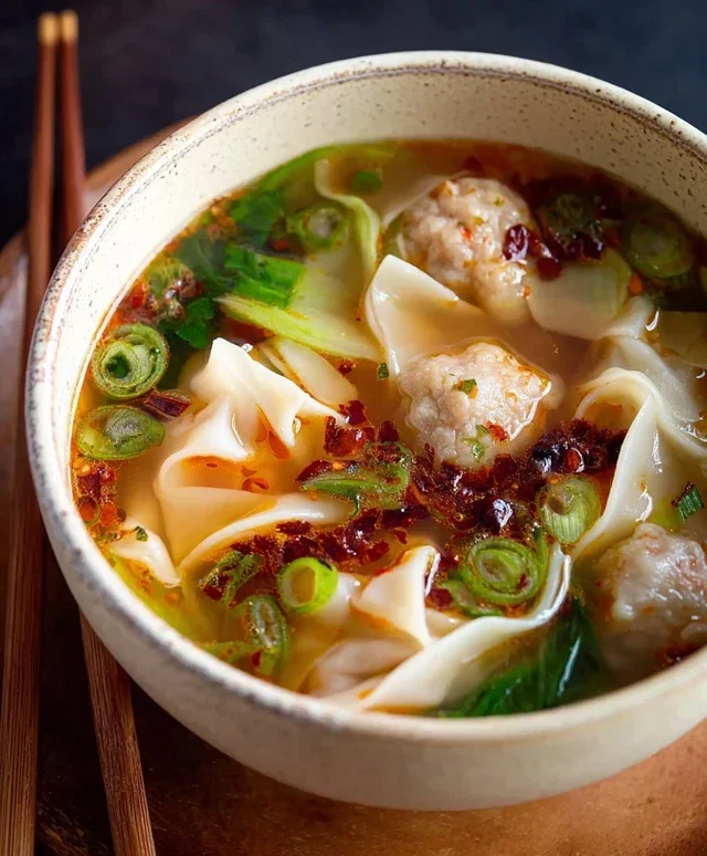Naked Wonton Soup