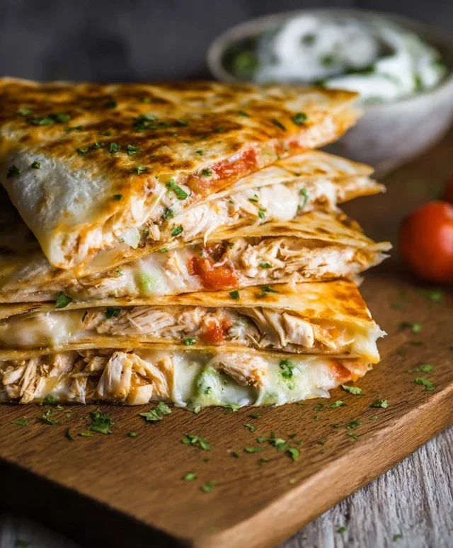 Keto Chicken Quesadilla