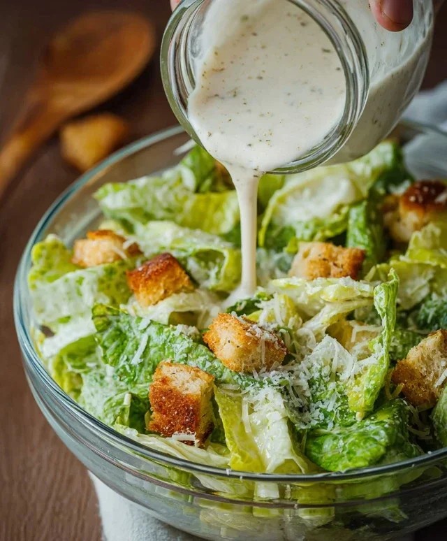 Homemade Caesar Salad Dressing