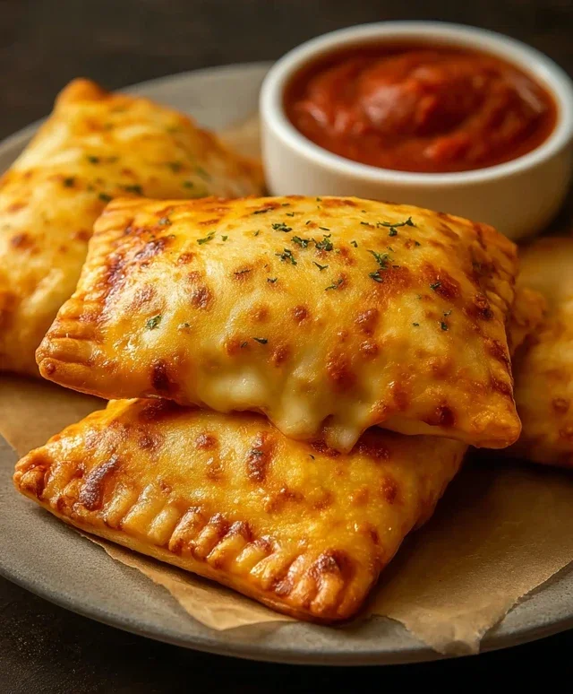 Cheesy Pizza Pockets