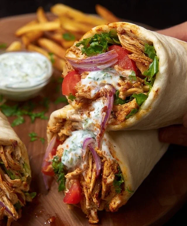 Chicken Shawarma Wrap