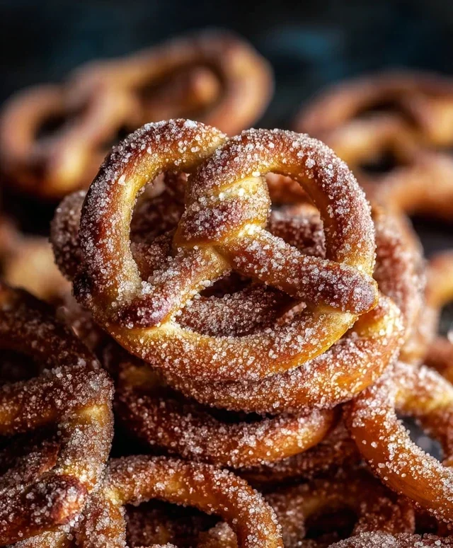 Cinnamon Sugar Pretzels