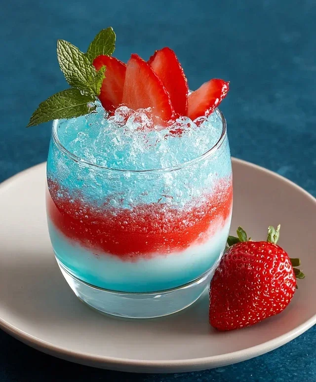 Patron Strawberry Blue Hawaiian