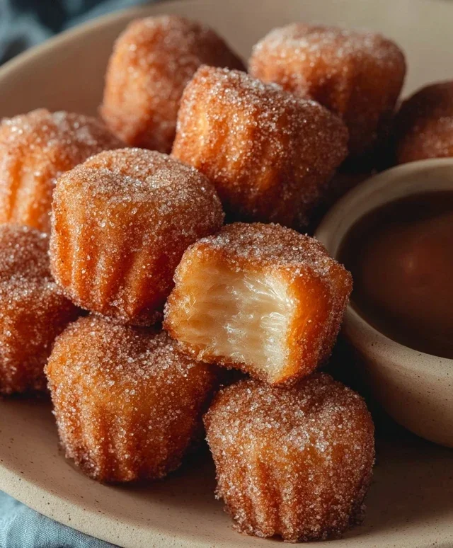 Sweet Air Fryer Churro Bites Recipe