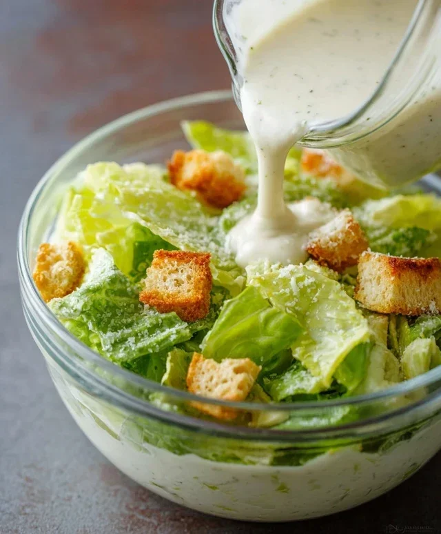 Homemade Caesar Salad Dressing