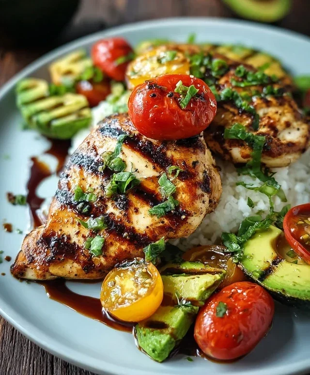 Grilled California Avocado Chicken Recipe