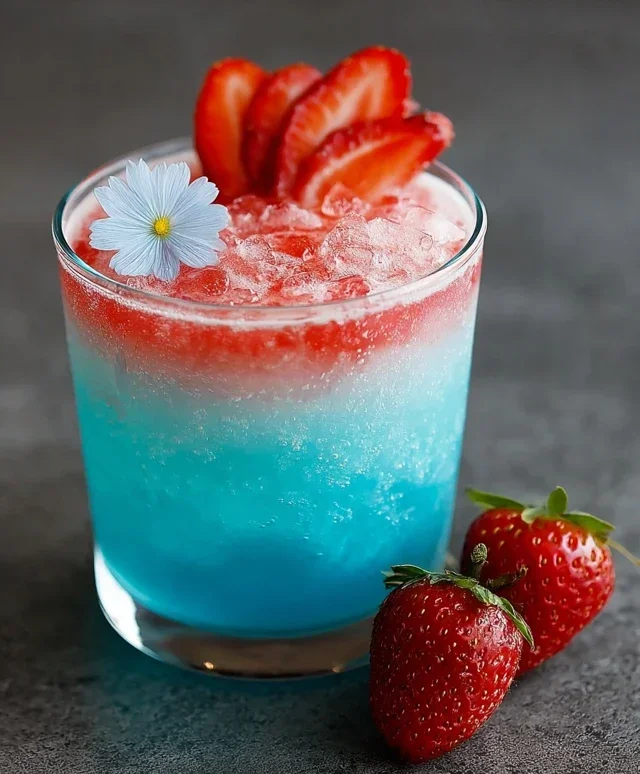 Patron Strawberry Blue Hawaiian