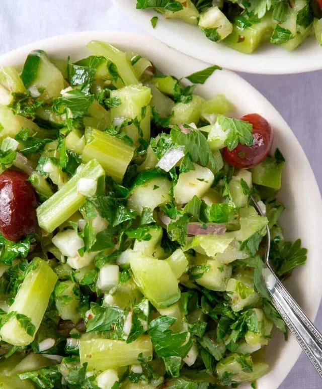 Mediterranean Celery Salad