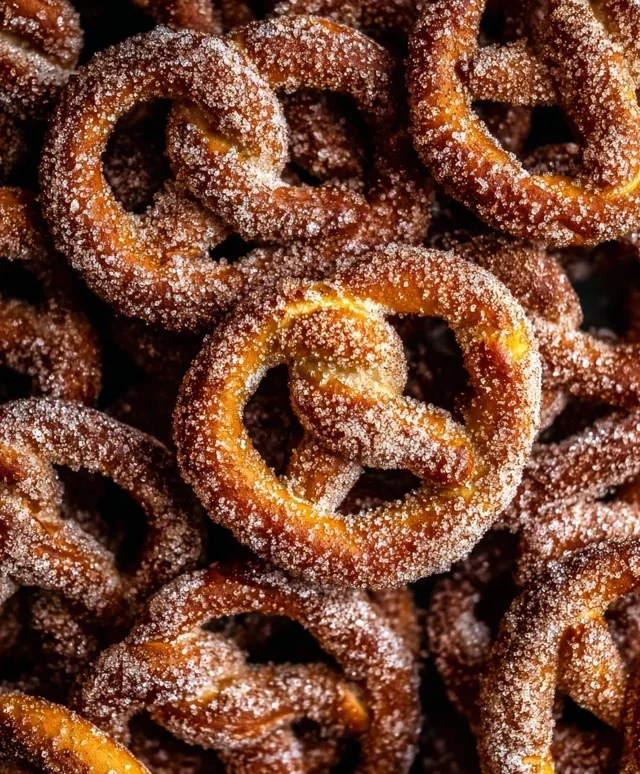 Cinnamon Sugar Pretzels