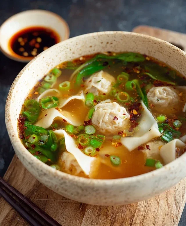 Naked Wonton Soup