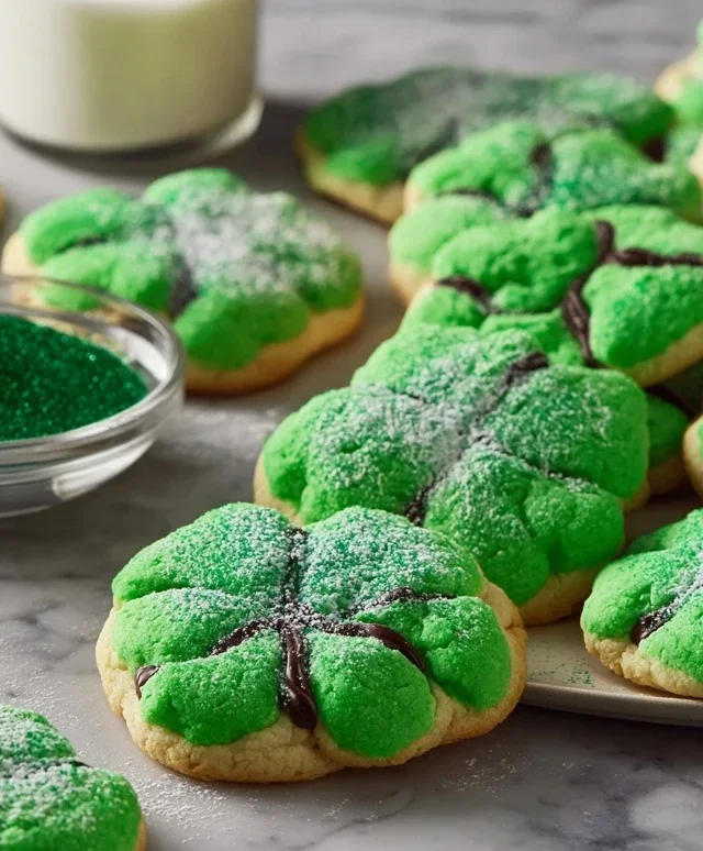 Easy St. Patrick’s Day Cookies