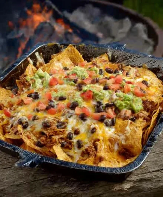 Campfire Grilled Nachos