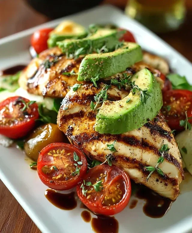 Grilled California Avocado Chicken Recipe