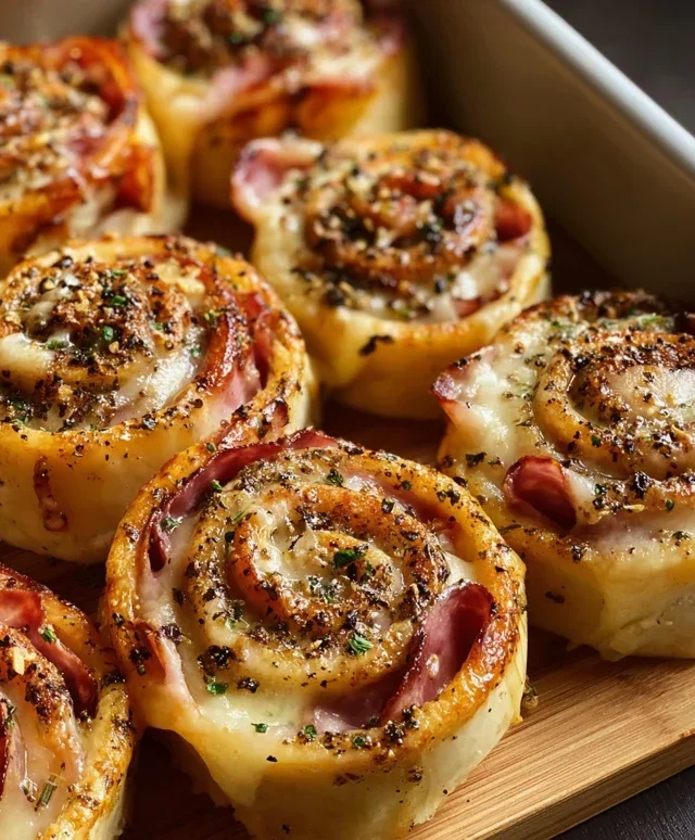 Beef Beef Ham and Cheese Pinwheels