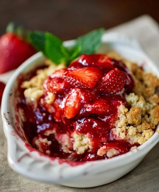 Strawberry Cobbler