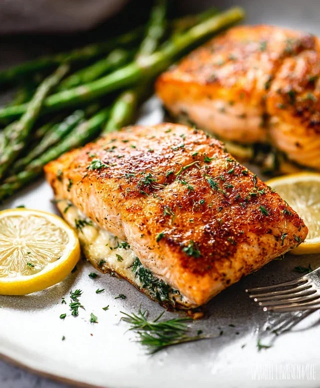 Stuffed Salmon