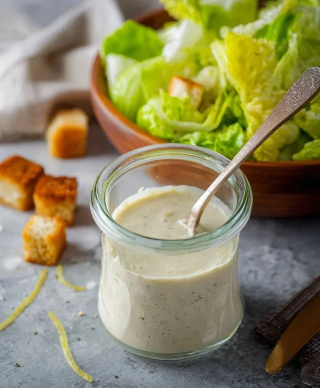 The Best Caesar Salad Dressing