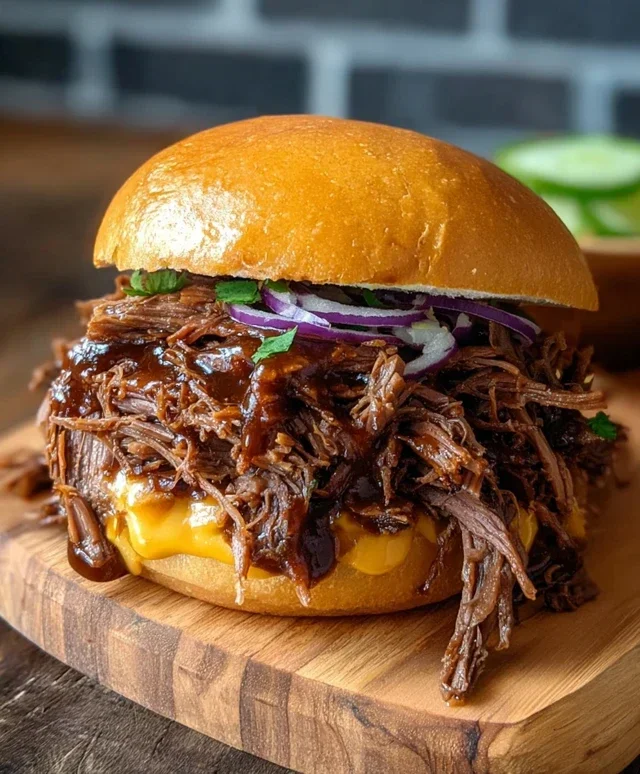 Pulled Beef Sandwich