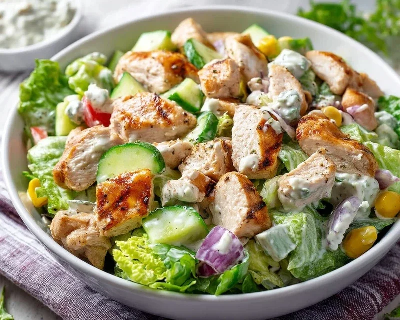 Healthy Ranch Chicken Salad