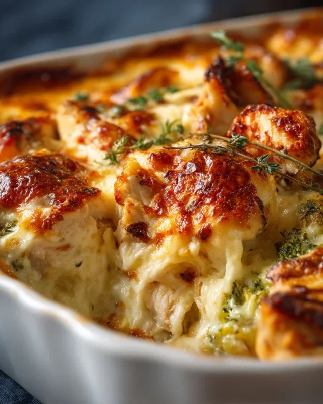 Easy Low Carb Chicken Casserole