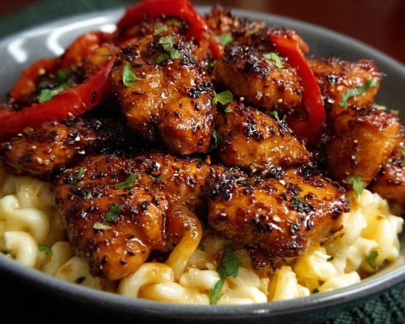 Sweet and Spicy Honey Pepper Chicken
