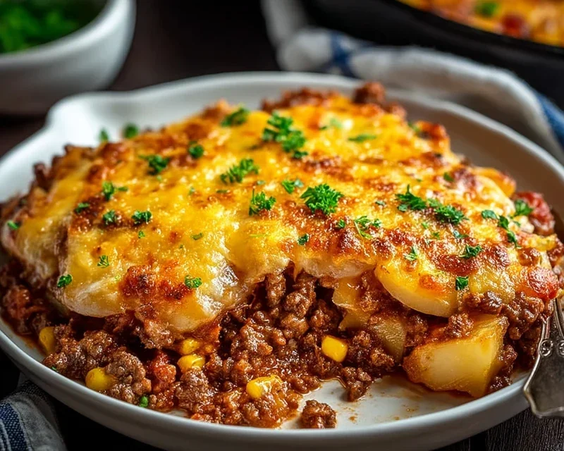 Hobo Casserole Ground Beef