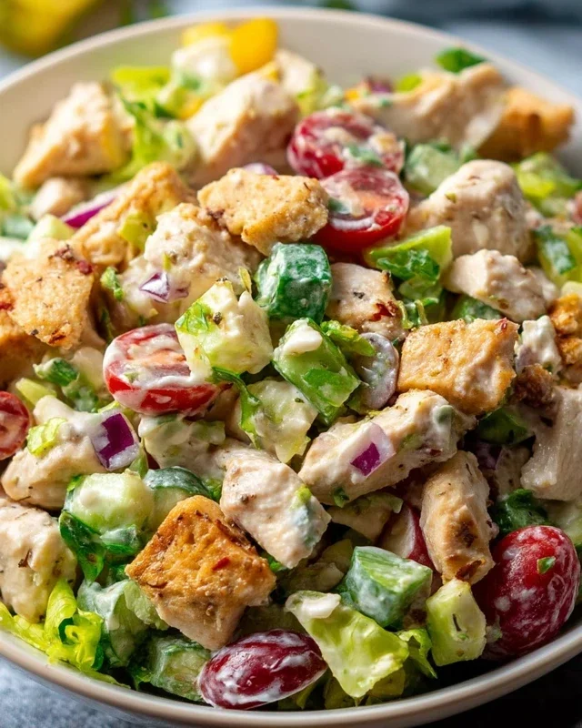 Healthy Ranch Chicken Salad