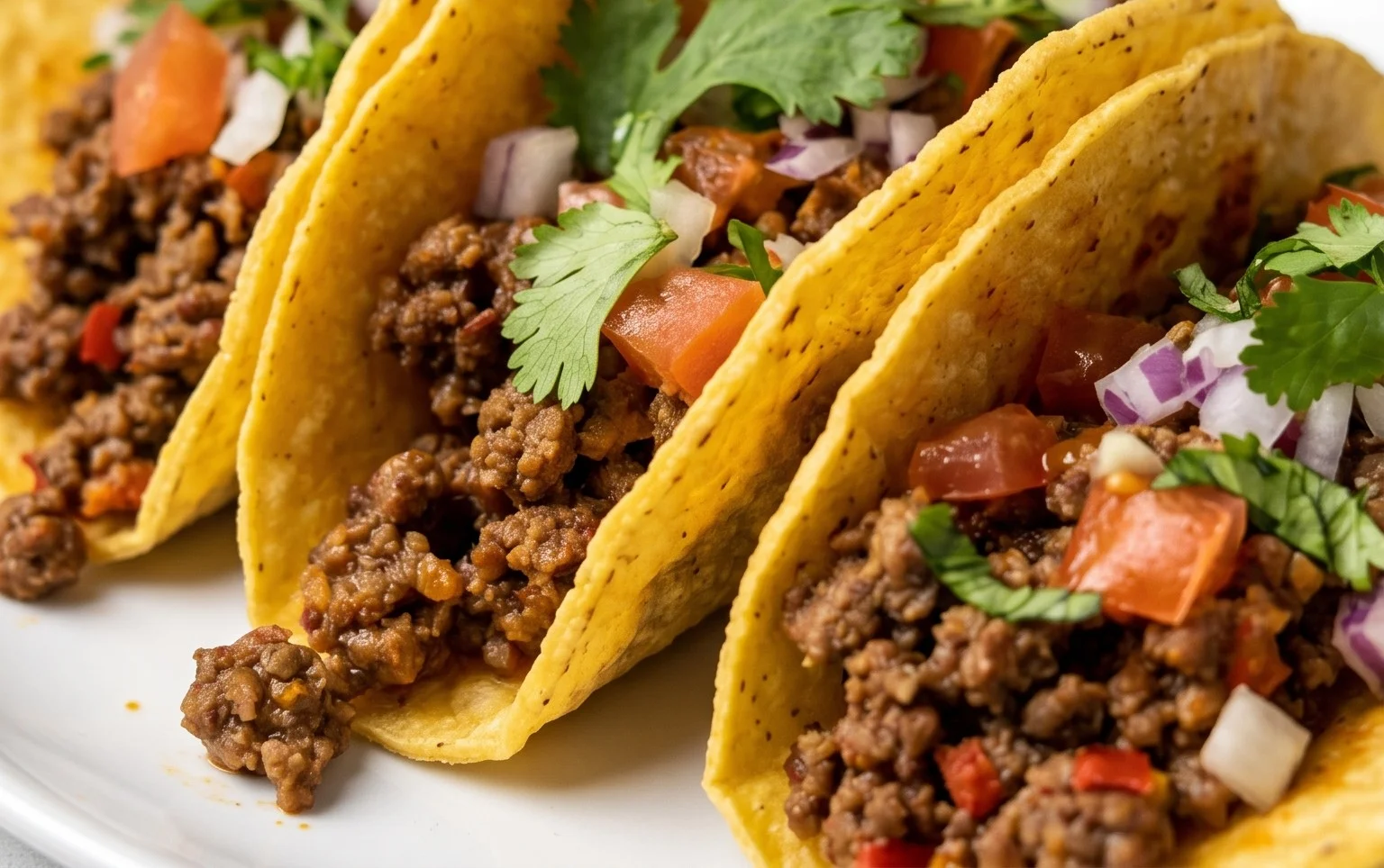 Crispy Ground Beef Tacos