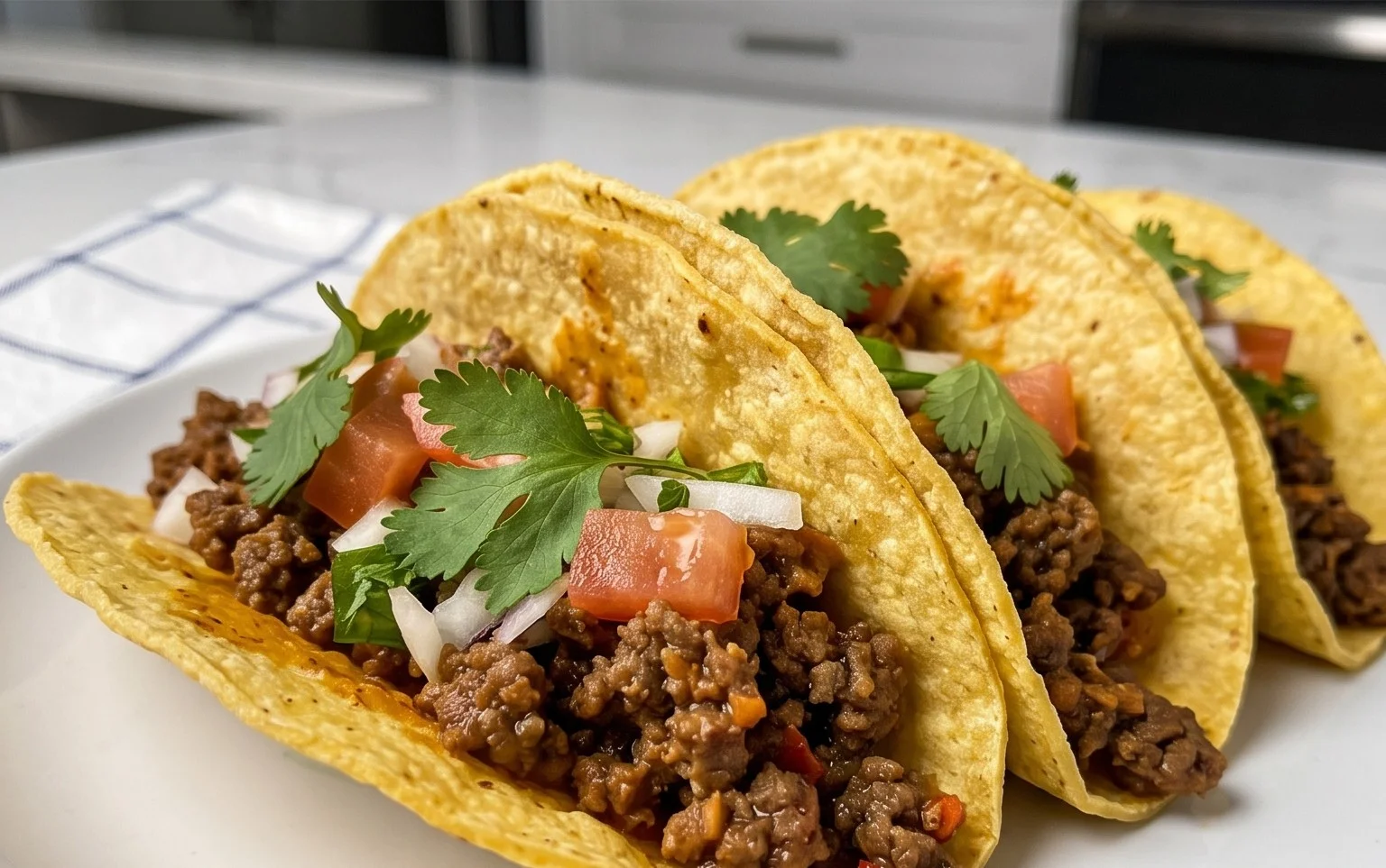 Crispy Ground Beef Tacos