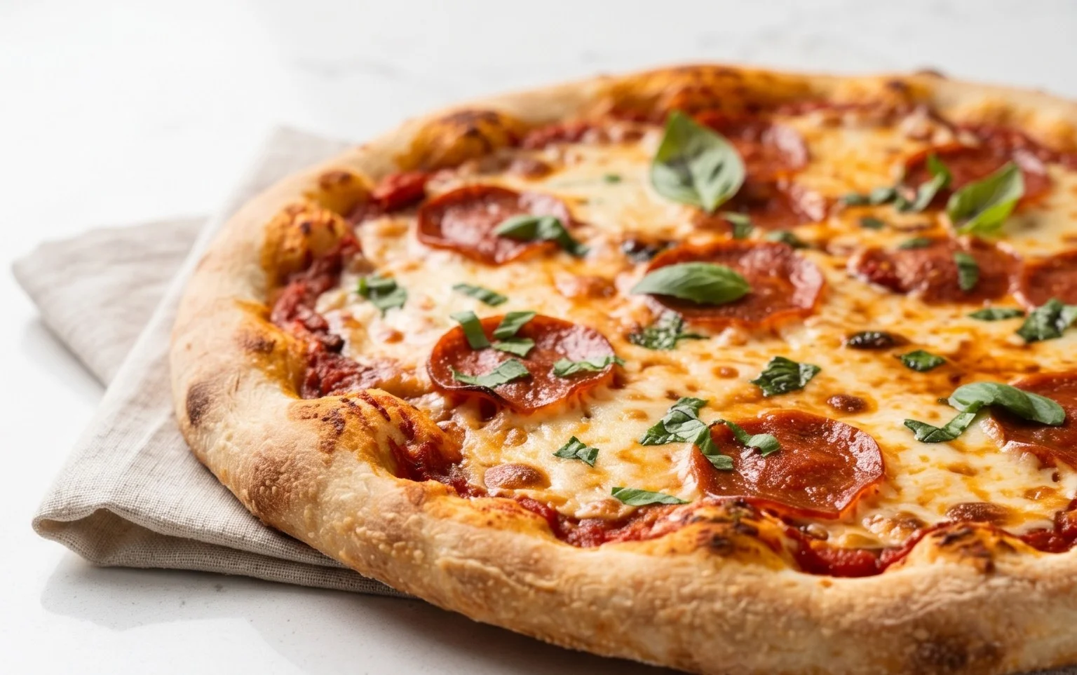 An excellent No Yeast Pizza Dough - quick easy homemade pizza!