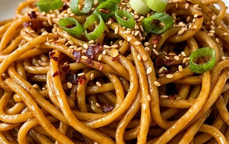 Easy Saucy Ramen Noodles