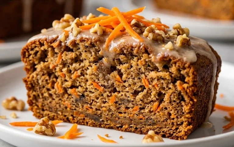 Dairy Free Carrot Cake Banana Bread