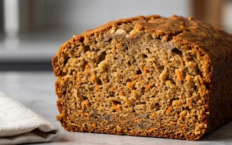 Dairy Free Carrot Cake Banana Bread