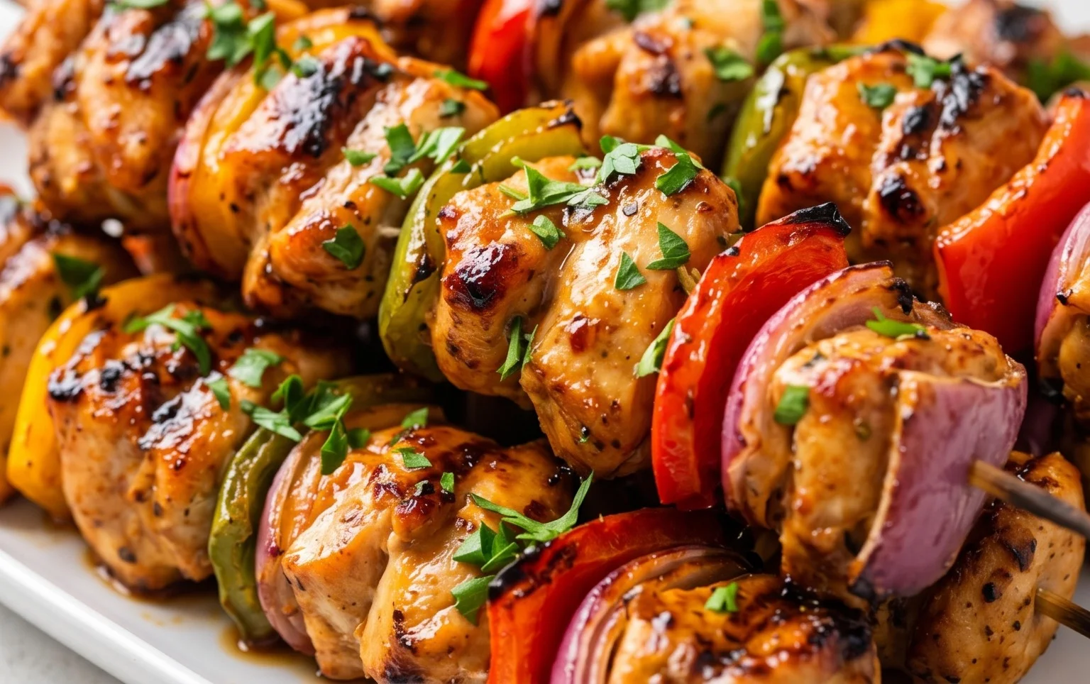 Air Fryer Chicken Skewers (VIDEO)