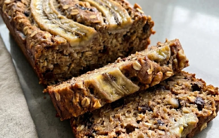 Healthy 5-Ingredient Flourless Banana Bread